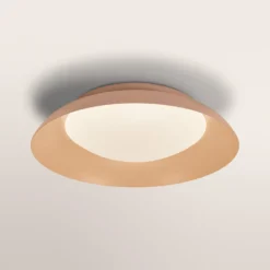 OSRAM LED-Deckenlampe ORBIS PLATE, rosé, Ø 31 cm, clickdim
