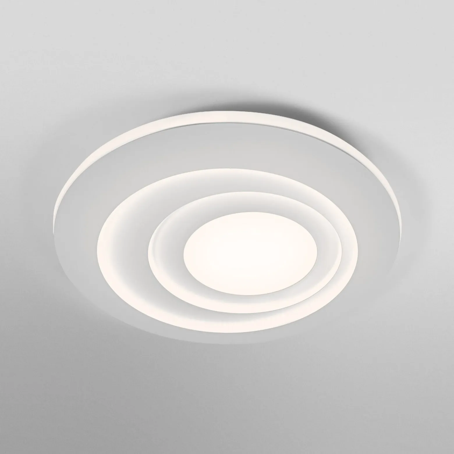 OSRAM LED-Deckenlampe ORBIS SPIRAL ROUND Ø 52cm weiß up/down