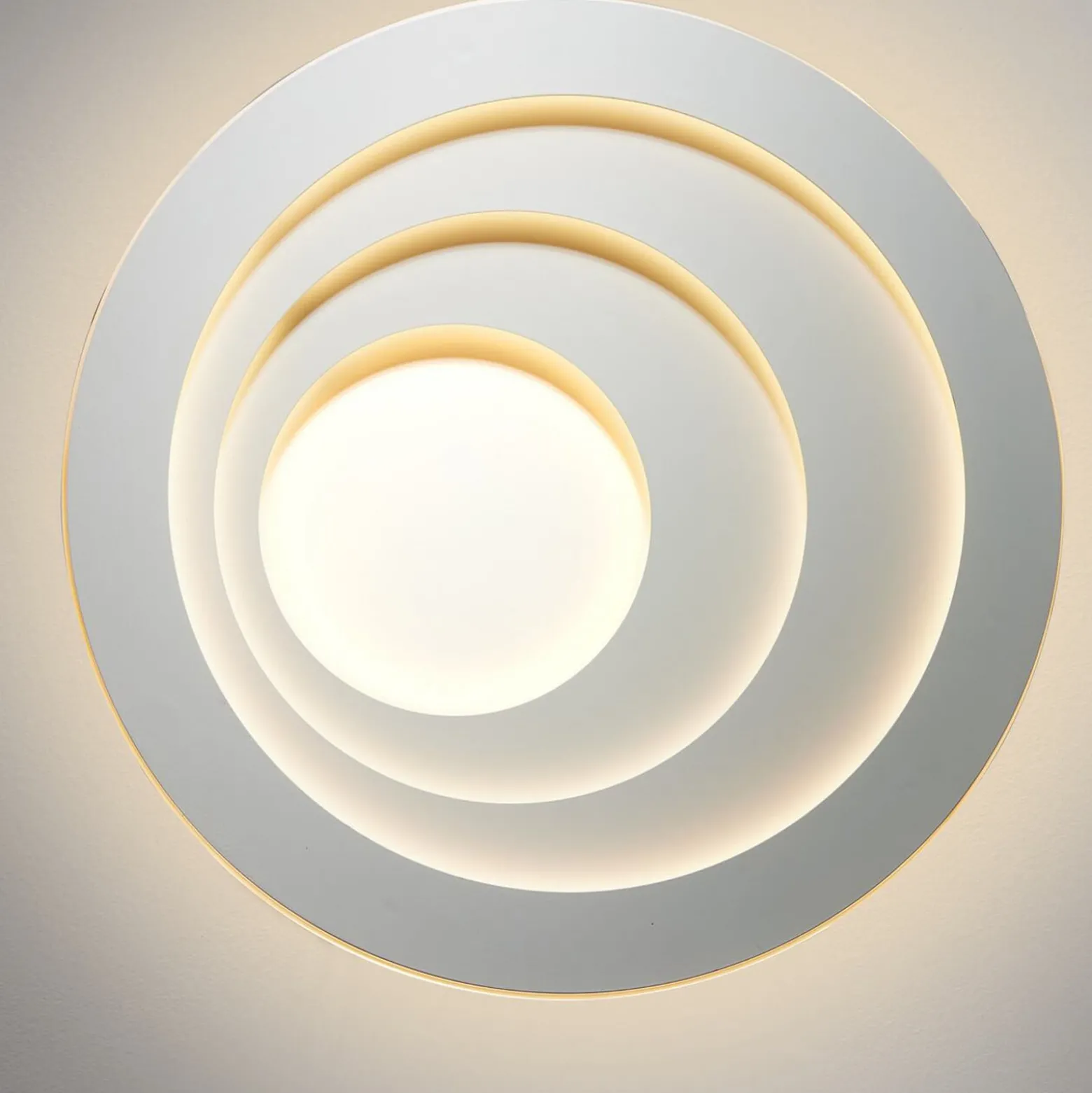 OSRAM LED-Deckenlampe ORBIS SPIRAL ROUND Ø 52cm weiß up/down