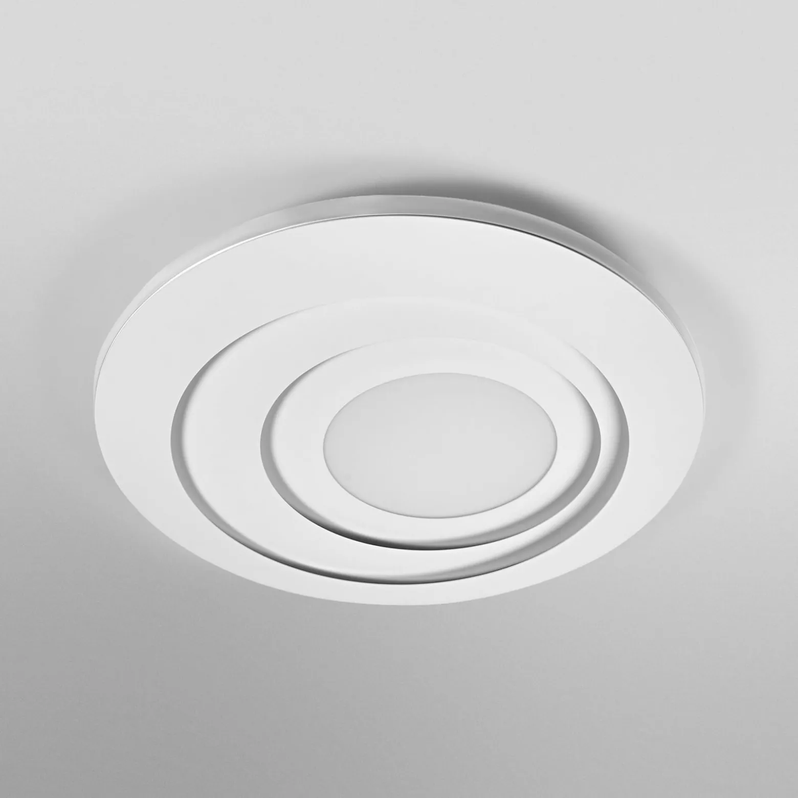 OSRAM LED-Deckenlampe ORBIS SPIRAL ROUND Ø 52cm weiß up/down