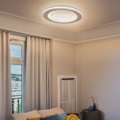 OSRAM LED-Deckenlampe ORBIS SPIRAL ROUND, Ø 69 cm, weiß 63 W
