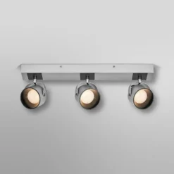 OSRAM LED-Deckenleuchte JUPITER, 3-flammig, silber, Metall
