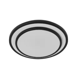 OSRAM LED-Deckenleuchte ORBIS BERLIN, schwarz Ø 30 cm Metall