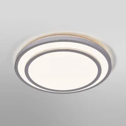 OSRAM LED-Deckenleuchte ORBIS BERLIN, silber, Ø 39 cm Metall