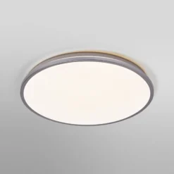 OSRAM LED-Deckenleuchte ORBIS DUBLIN, Ø 39 cm, silber Metall