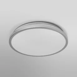 OSRAM LED-Deckenleuchte ORBIS DUBLIN, Ø 30 cm, silber Metall