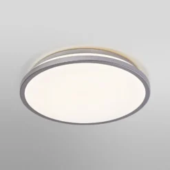 OSRAM LED-Deckenleuchte ORBIS DUBLIN, Ø 30 cm, silber Metall