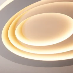 OSRAM LED-Deckenleuchte ORBIS SPIRAL OVAL, Ø 36 cm weiß 27 W
