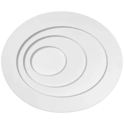 OSRAM LED-Deckenleuchte ORBIS SPIRAL OVAL, Ø 36 cm weiß 27 W
