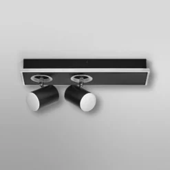 OSRAM LED-Deckenstrahler MARS CLICK-SELECT, 2 Spots, schwarz