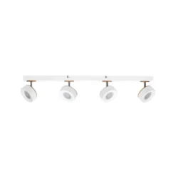 OSRAM LED-Deckenstrahler PLUTO, weiß, 4 Spots Metall 3.000 K