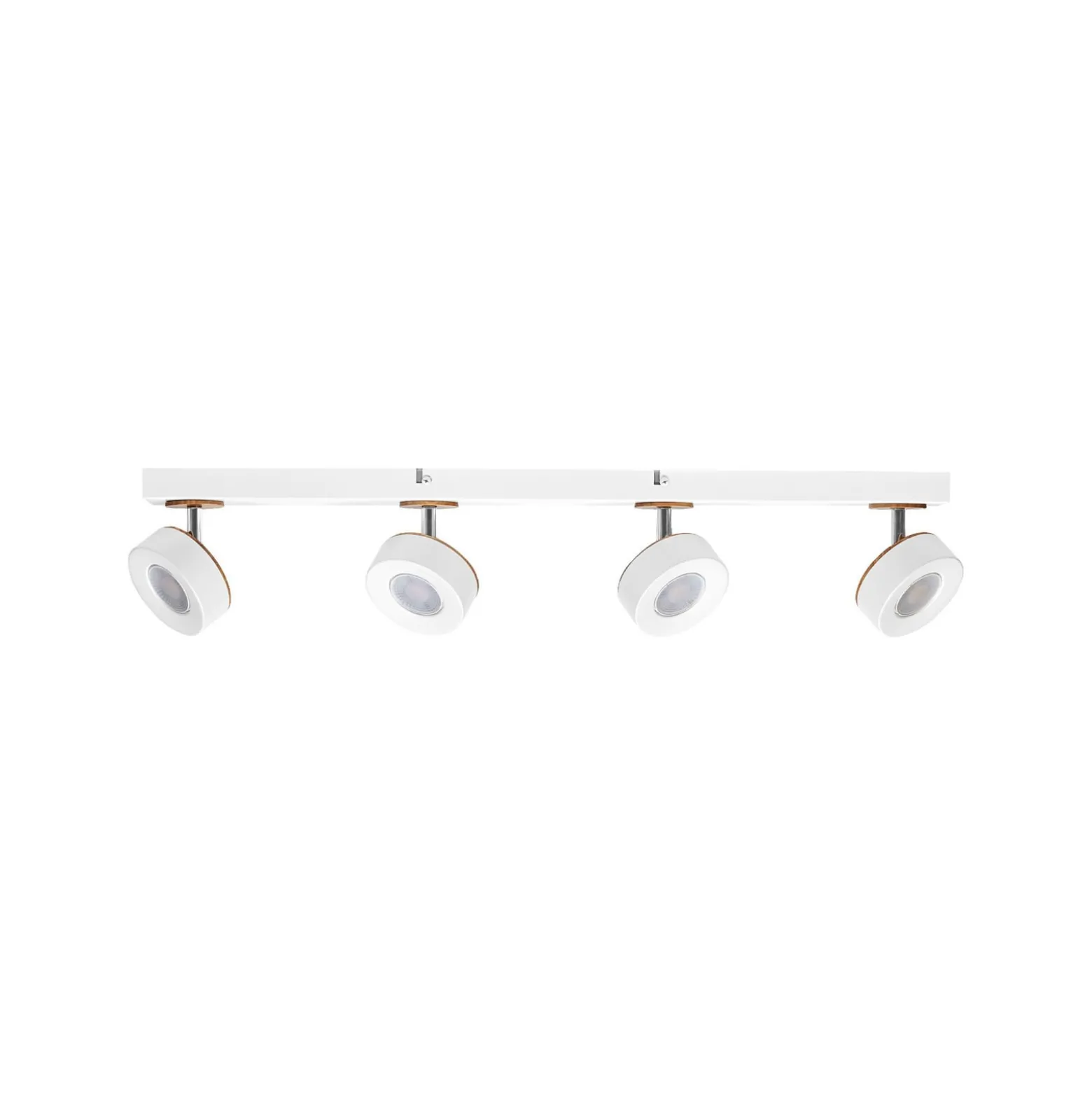 OSRAM LED-Deckenstrahler PLUTO, weiß, 4 Spots Metall 3.000 K