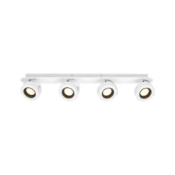 OSRAM LED-Deckenstrahler VENUS, weiß, 4-flg., Metall 3.000 K