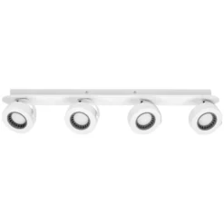 OSRAM LED-Deckenstrahler VENUS, weiß, 4-flg., Metall 3.000 K