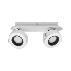 OSRAM LED-Deckenstrahler VENUS, weiß, 2-flg., Metall 3.000 K