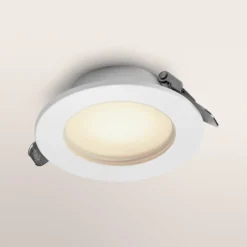 OSRAM LED-Einbauleuchte ESSENTIAL weiß Ø 9,7 cm IP44 3er-Set