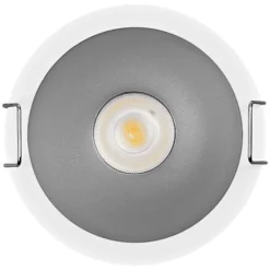OSRAM LED-Einbauspot TWIST, weiß/silber, 840, Ø 7 cm, Metall