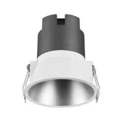 OSRAM LED-Einbauspot TWIST, weiß/silber, 830 Ø 9,3 cm Metall