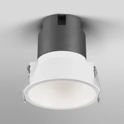 OSRAM LED-Einbauspot TWIST, weiß/weiß, 840, Ø 9,3 cm, Metall