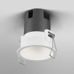 OSRAM LED-Einbauspot TWIST, weiß/weiß, 840, Ø 7 cm, Metall