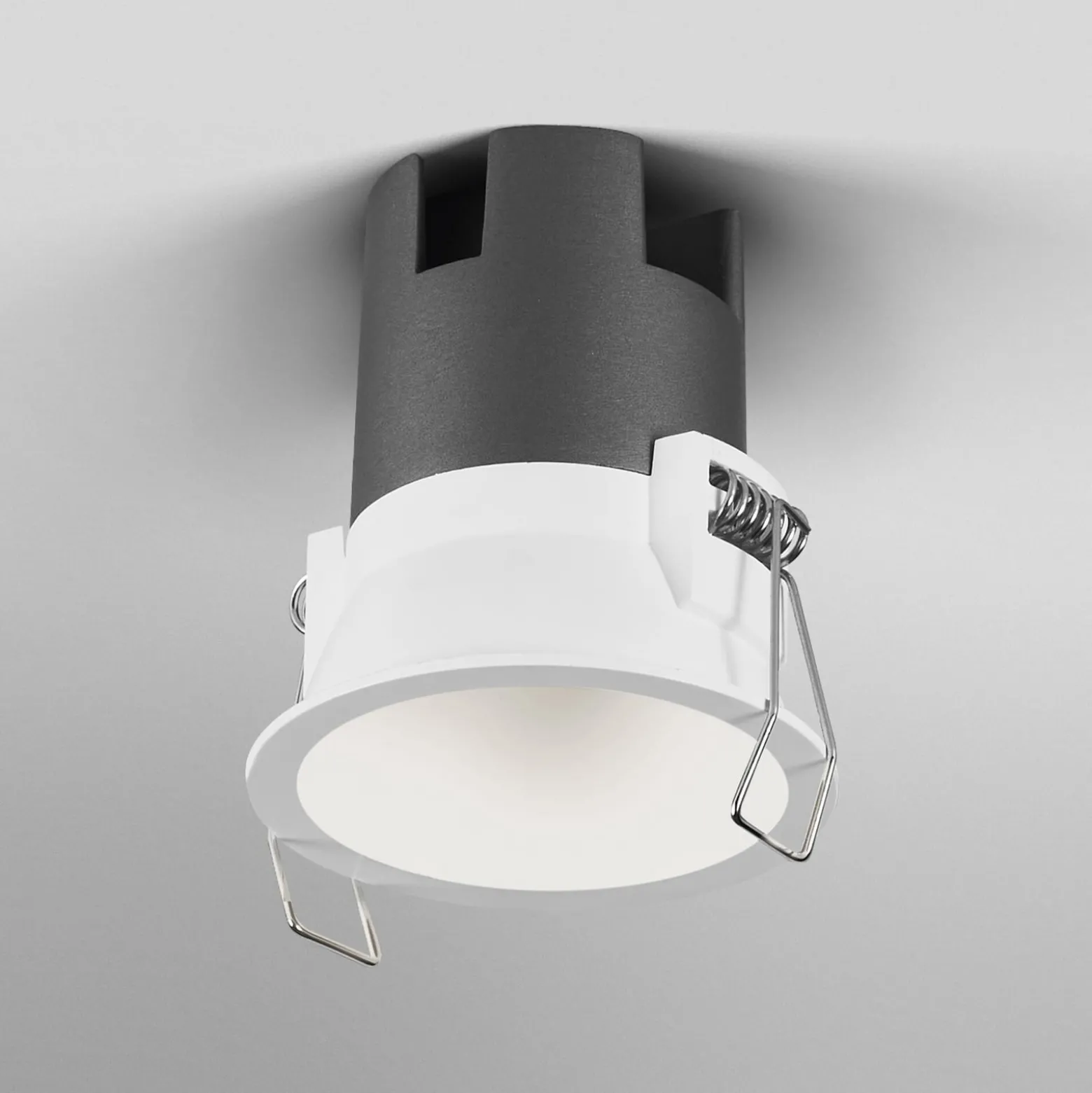 OSRAM LED-Einbauspot TWIST, weiß/weiß, 840, Ø 7 cm, Metall