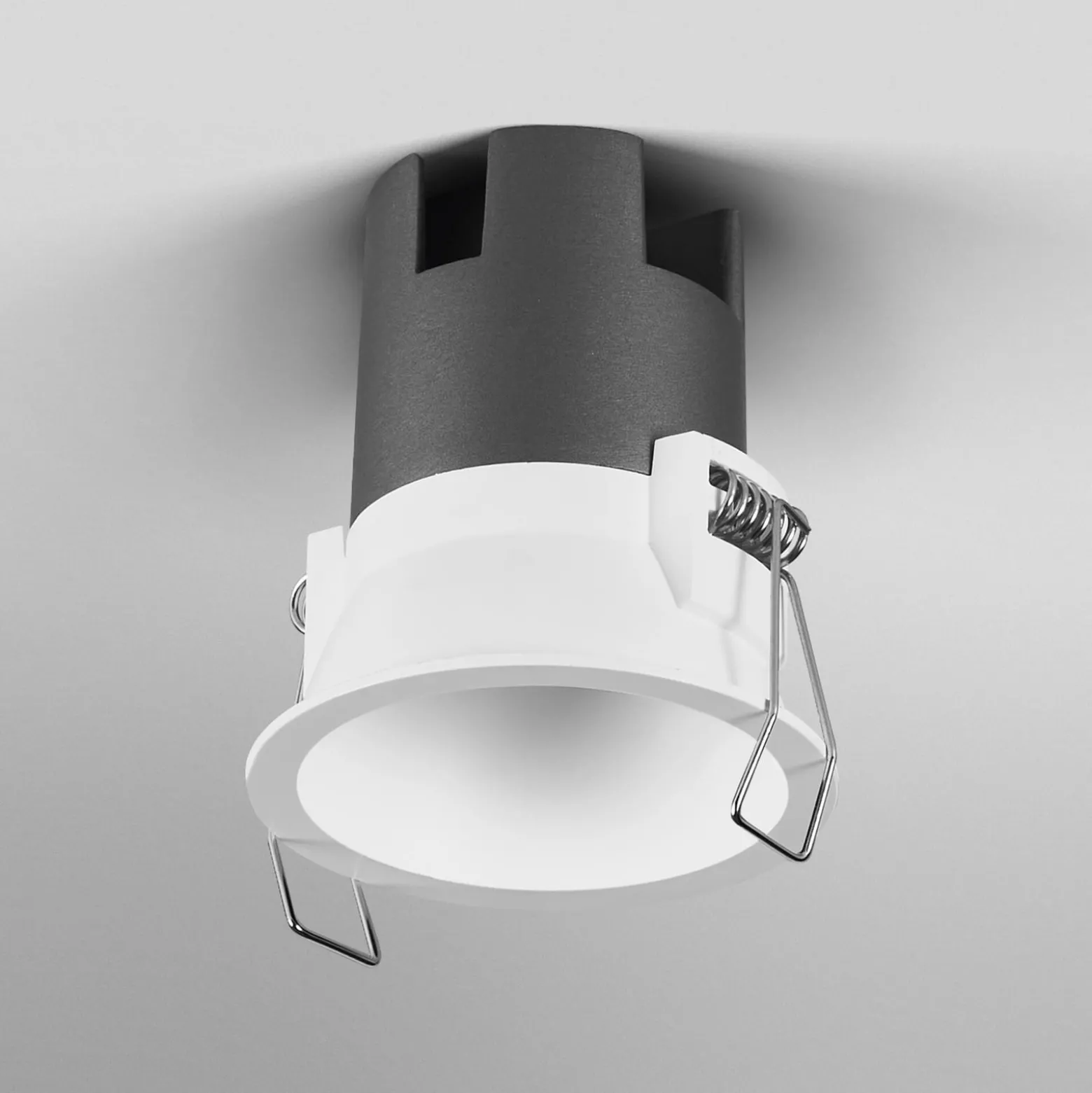 OSRAM LED-Einbauspot TWIST, weiß/weiß, 840, Ø 7 cm, Metall