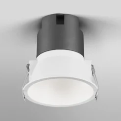 OSRAM LED-Einbauspot TWIST, weiß/weiß, 830, Ø 9,3 cm, Metall