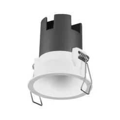 OSRAM LED-Einbauspot TWIST, weiß/weiß, 830, Ø 7 cm, Metall