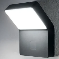 OSRAM LED-Sensor-Außenwandlampe ENDURA STYLE WIDE dunkelgrau