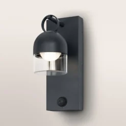 OSRAM LED-Sensor-Wandlampe ENDURA CLASSIC COWBELL, grau IP65