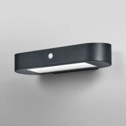 OSRAM LED-Sensor-Wandlampe ENDURA STYLE SOLAR OVAL 34 cm 840