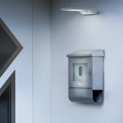 OSRAM LED-Solar-Außenwandleuchte DOORLED, weiß, Sensor, IP44