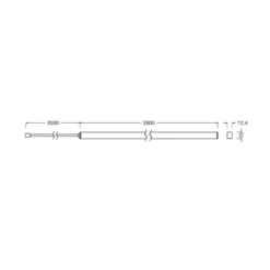 OSRAM LED-Streifen FLEX ACOUSTIC, Erweiterung, 260 cm, 10 mm