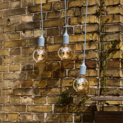 OSRAM Lichterkette ENDURA DECOR, blau, 7 m, 3-flammig, IP44