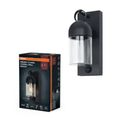 OSRAM Sensor-Außenwandlampe ENDURA CLASSIC COWBELL grau IP65