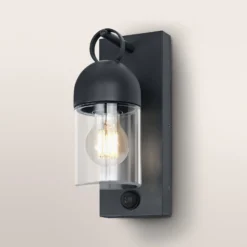 OSRAM Sensor-Außenwandlampe ENDURA CLASSIC COWBELL grau IP65