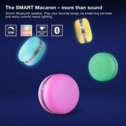 OSRAM SMART+ Bluetooth LED-Lautsprecher MACARON, blau, Akku