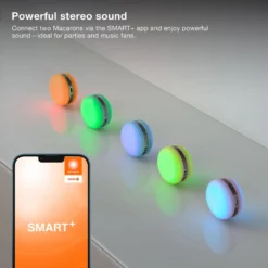 OSRAM SMART+ Bluetooth LED-Lautsprecher MACARON, pink, Akku