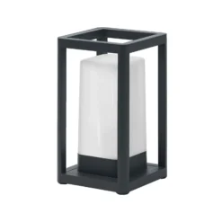 OSRAM SMART+ WiFi LED-Akku-Tischlampe FRAME, dunkelgrau IP44