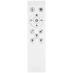 OSRAM SMART+ WiFi LED-Deckenventilator ROUND weiß leise 55cm