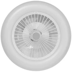 OSRAM SMART+ WiFi LED-Deckenventilator ROUND weiß leise 55cm