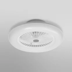 OSRAM SMART+ WiFi LED-Deckenventilator ROUND weiß leise 55cm