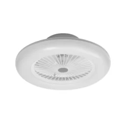 OSRAM SMART+ WiFi LED-Deckenventilator ROUND weiß leise 55cm