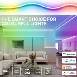 OSRAM SMART+ WiFi LED-Streifen, Master, 2 m, CCT, RGB Matter