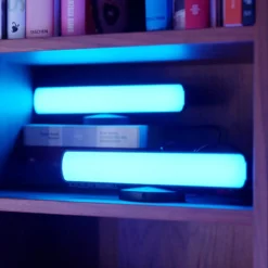 OSRAM SMART+ WiFi Tischlampe MOOD LIGHT, schwarz RGB CCT 2er