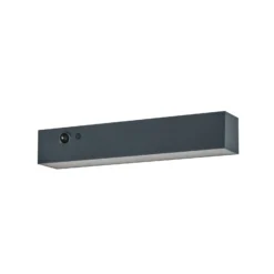 OSRAM Solar-Wandlampe ENDURA STYLE SHORE, grau, Sensor, IP54