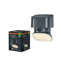 OSRAM Solar-Wandlampe ENDURA STYLE TURN, grau, Sensor, IP54