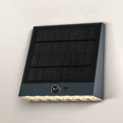 OSRAM Solar-Wandleuchte ENDURA STYLE FIN, grau, Sensor, IP54