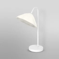 OSRAM Tischlampe Decor Lotus Leaf, 1-fl., weiß, Papier, E14