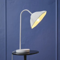 OSRAM Tischlampe Decor Lotus Leaf, 1-fl., weiß, Papier, E14